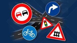 Дорожні знаки та їх характеристика. Попереджувальні знаки