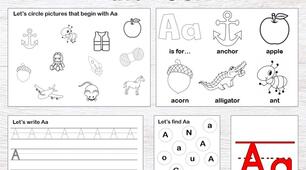 Міні книжечки для вивчення літер - Alphabet mini books