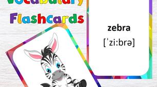 Флешкартки - ілюстрації "Animals"