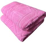 LushHavenDecor 480 GSM Large Size Men Bath Towel 100% Pure Cotton Full Size XXL Big Men Towel Size 30x60 inch Light Pink : Amazon.in: Home & Kitchen