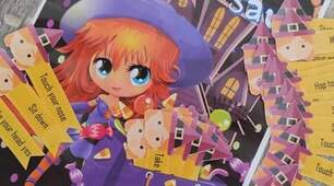 Картки.Halloween warm up "Sabrina says"