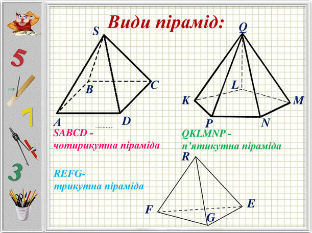 Презентація "Піраміда. 5 клас"