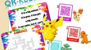Урок-гра QR-квест "Animals"2 клас