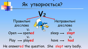Урок - вправи на тему "Past Simple"