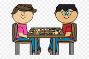 Teacher Clipart Table - Puzzle Table Clip Art - Free Transparent PNG Clipart Images Download