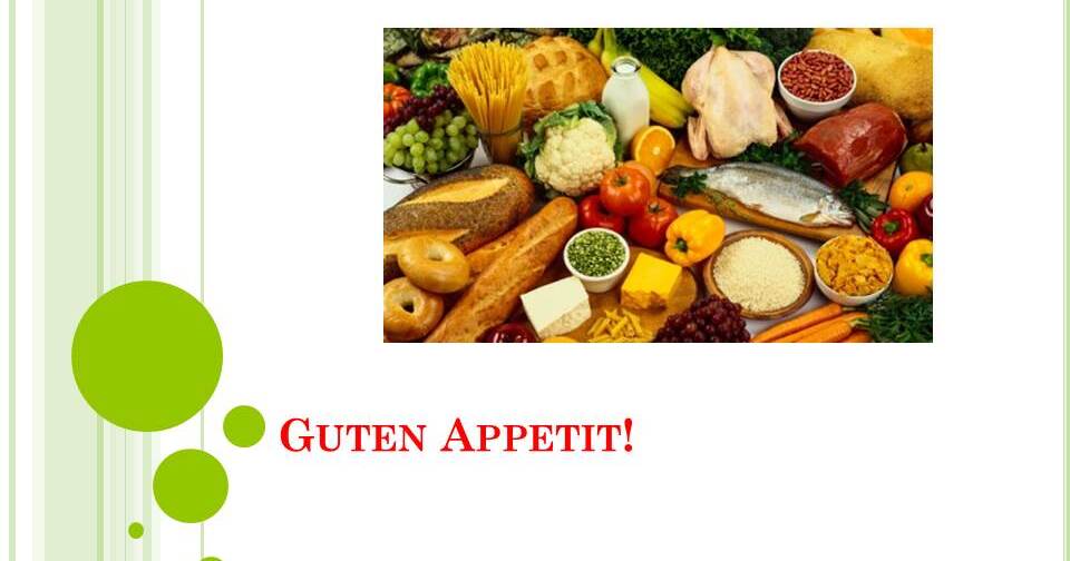 презентація до уроку 14 "Guten Appetit!" | Презентація. Німецька мова