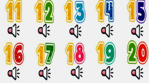  Listen and count to 20