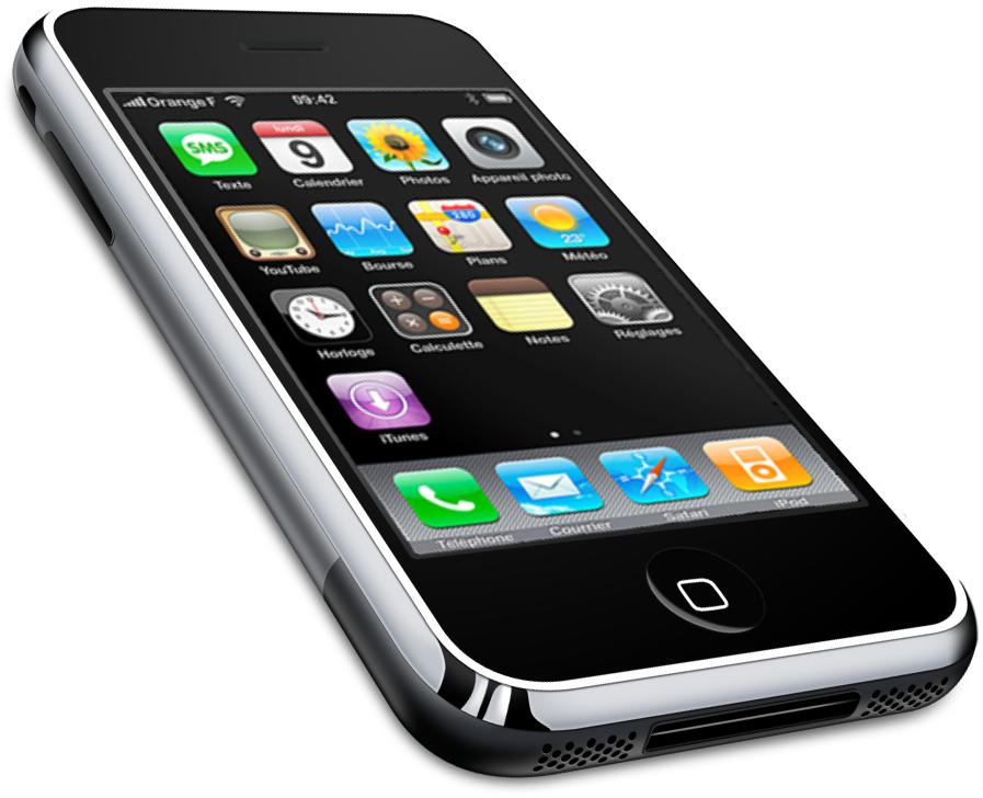 Download Cell Phone Icon Png Clipart Best - Apple Iphone 3g Png PNG Image with No Background - PNGkey.com