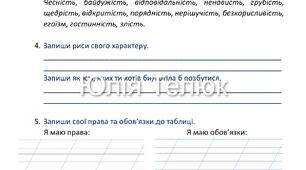 Діагностувальна робота "Я - людина" ЯДС 3 клас