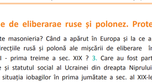 § 6. Mișcările de eliberare ruse și polonez. Proteste sociale