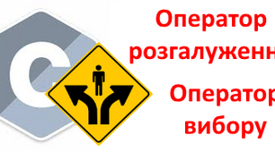 Мова С. Контрольний тест з теми "Розгалуження".