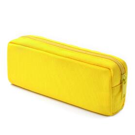 Pure Yellow Large-capacity Student Office Pencil Case - Buy Pencil Case,Pencil Case School,School Pencil Case Product on Alibaba.com