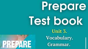 Prepare 5 НУШ. Unit 3. Test A.