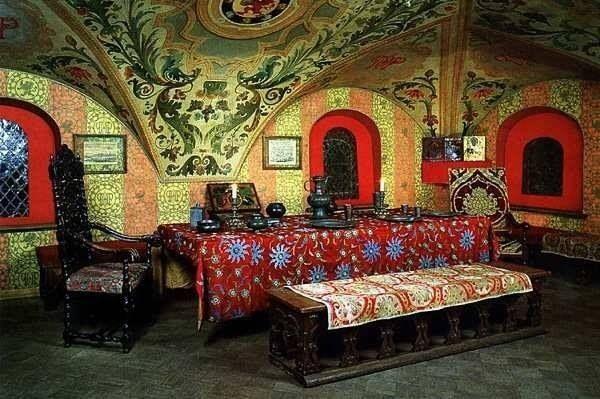 Царские палаты | Дом, Оконные наличники, Интерьер
