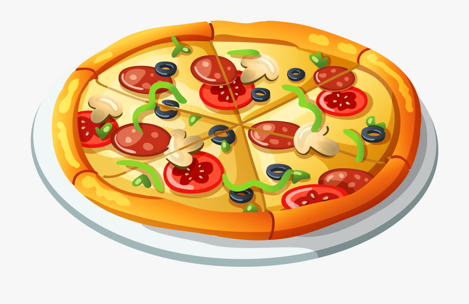 0-5984_pizza-vector-clipart-pizza-clipart - Два зайці