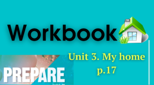 Prepare НУШ 5. Unit 3. My home. Workbook p.17
