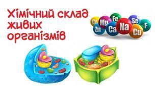 Хімічний склад клітини. Неорганічні сполуки. Вода.
