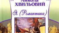Літературний диктант "Я (Романтика)"