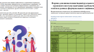 Особливості формувального оцінювання в 5-6 класах НУШ + додаткові карти + інструменти для впровадження методів формувального оцінювання на уроках
