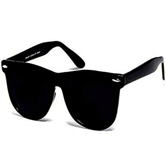 Buy Y&S Unisex Round Sunglasses Black Frame at Amazon.in