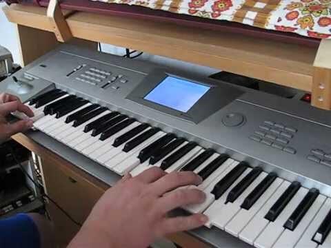MOSS-TRI on Korg Trinity 1/3 - YouTube