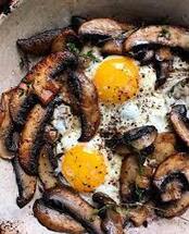 Mushroom and Egg Breakfast Bowl by melinahammer | Quick & Easy Recipe | The Feedfeed
