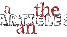 Артиклі.  Articles