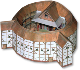 PaperModelKiosk.com | Globe theater, Old globe, Globe
