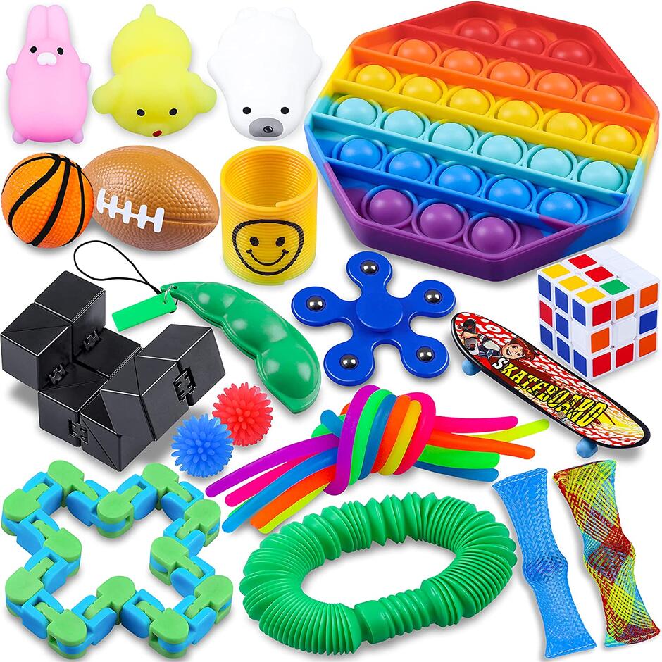 Buy Toyly 24 Pack Sensory Toys Set,Fidget Packs,ADHD Toys for Kids,Toys for Reducing The Stress and Anxiety of Children Adults,Gifts for Birthday Party Favors Online at Low Prices in India - Amazon.in