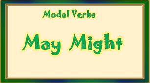 Модальні дієслова May Might
