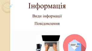 Інформація навколо нас. Способи подання повідомлень. Жести та міміка, як засіб передачі інформації. Створення повідомлень, котрі містять публічну та приватну інформацію