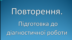 Тематична діагностувальна робота з теми «Будова слова» 4 клас