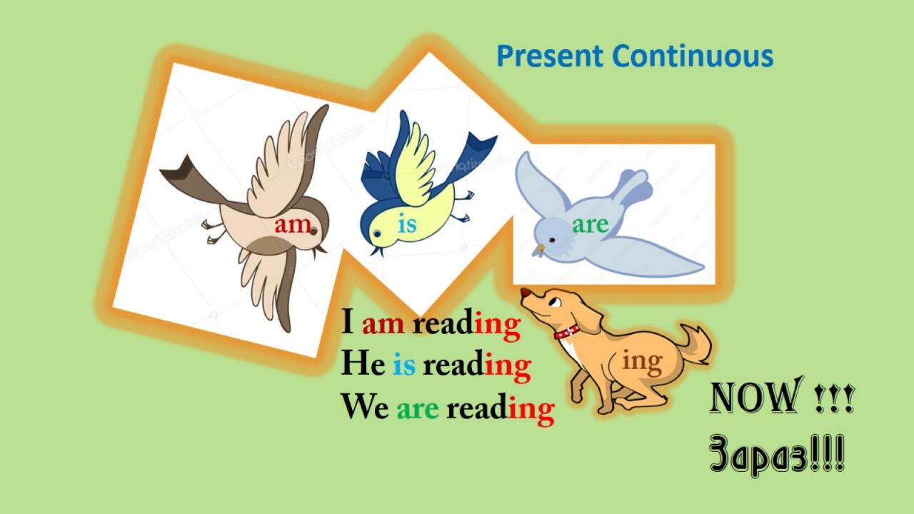 Презентація за темою "Present Continuous" | Презентація. Англійська мова