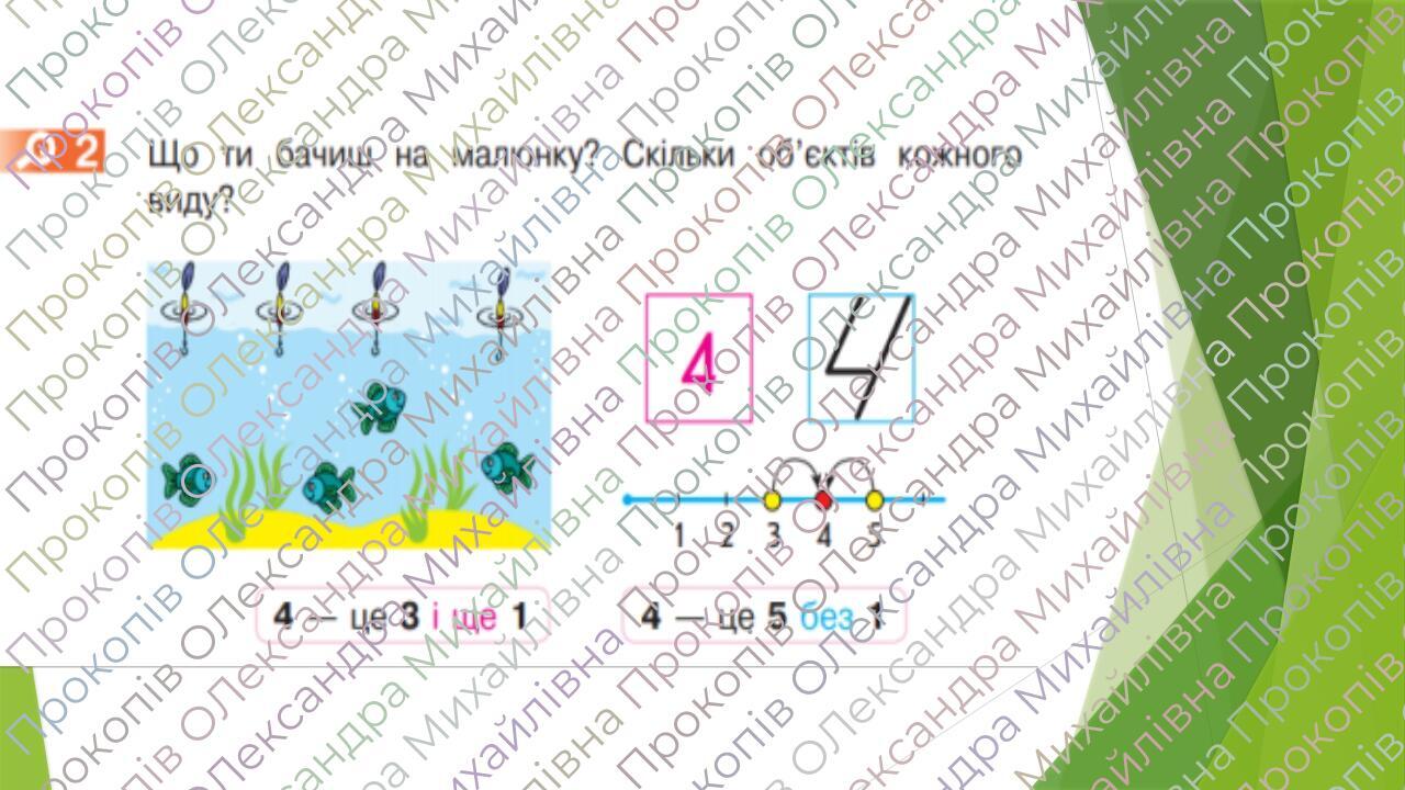 Презентація - Цифра 4 | . Математика