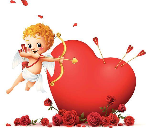 & flechas de Cupido-corazón | Unicornios wallpaper, Imagenes de amor fotos, Dibujos faciles de amor
