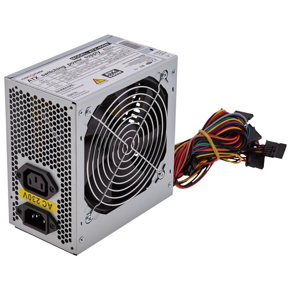 Блок живлення Logicpower ATX-450 450W (ATX-450W 12) – купити в інтернет-магазині KTC: ціни, відгуки, характеристики