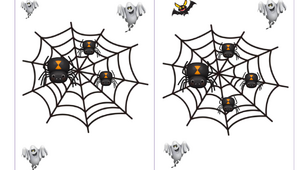 Find the Difference | Halloween | Worksheets