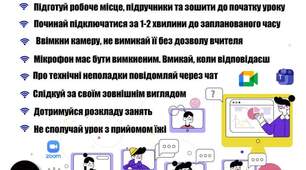 Правила онлайн навчання
