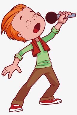 Microphone Singing Cartoon Child - Singing Cartoon Png PNG Image | Transparent PNG Free Download on SeekPNG