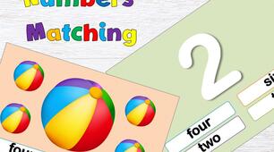 " Counting and Numbers Matching" - інтерактивна презентація