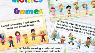 Інтерактивна презентація "Interactive Clothes Games"