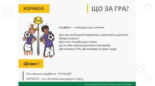 Фізкультура. Презентація. Модуль КОРФБОЛ.