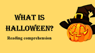 Halloween. Reading Comprehension