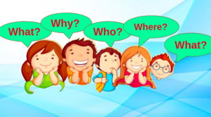 Урок вивчення, повторення, узагальнення питальних слів What? When? Where? Why? Who?