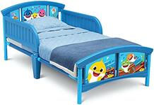 Amazon.com : Delta Children Plastic Toddler Bed, Baby Shark : Baby