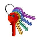 151_A Bunch of Multi-colored Keys Stock Vector - Illustration of locksmith, keys: 185165587