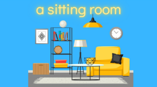 Відеопрезентація слів з теми "Sitting room" (не озвучена)