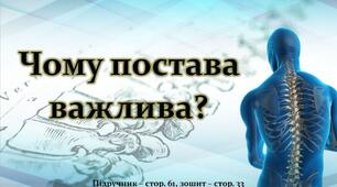 Презентація до уроку Я досліджую світ -  Чому постава  важлива? (3 клас)