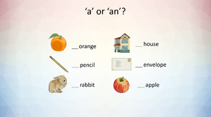 Презентація | Quiz | A or An