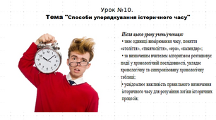 Презентація до уроку історії "Способи упорядкування історичного часу". 5 клас (НУШ). За підручником авторів Щупак, Бурлака, Піскарьова, Посунько.